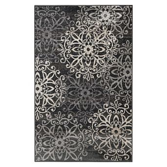 Superior Leigh Modern Floral Medallion Indoor Area Rug