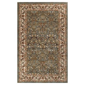 Superior Heritage Traditional Floral Scroll Indoor Area Rug