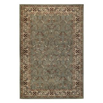 Superior Heritage Traditional Floral Scroll Indoor Area Rug
