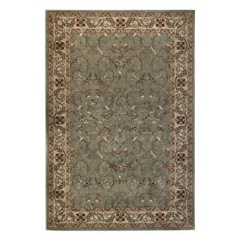 Superior Heritage Traditional Floral Scroll Indoor Area Rug