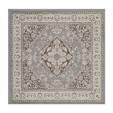 Superior Glendale Traditional Ornate Floral Medallion Indoor Area Rug