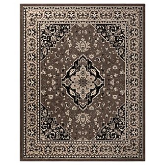 Superior Glendale Traditional Ornate Floral Medallion Indoor Area Rug