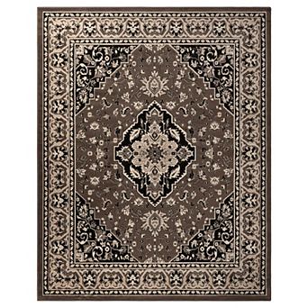 Superior Glendale Traditional Ornate Floral Medallion Indoor Area Rug