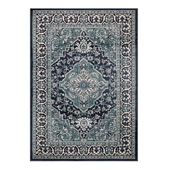 Superior Glendale Traditional Ornate Floral Medallion Indoor Area Rug