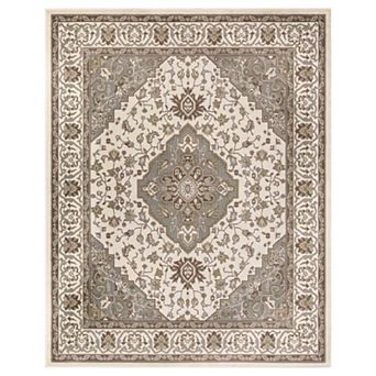 Superior Glendale Traditional Ornate Floral Medallion Indoor Area Rug