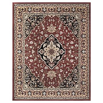 Superior Glendale Traditional Ornate Floral Medallion Indoor Area Rug