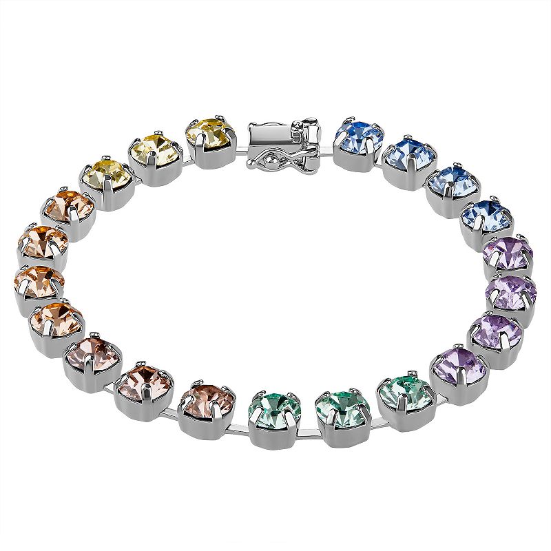 39422449 Brilliance Crystal Tennis Bracelet, Womens, Size:  sku 39422449