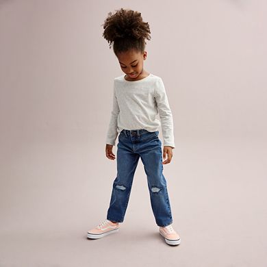 Girls 4-12 Jumping Beans® Relaxed Fit Denim Jeans