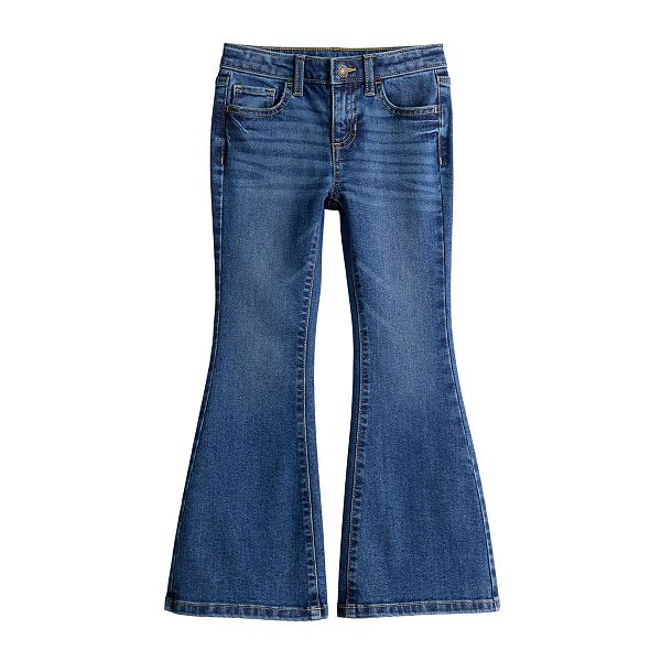 Girls 4-12 Jumping Beans® Flare Leg Jeans