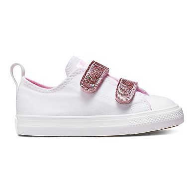 Converse Chuck Taylor All Star 2V Glitter Baby / Toddler Girls' Shoes
