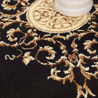 Superior Classic Elegant Medallion Indoor Area Rug