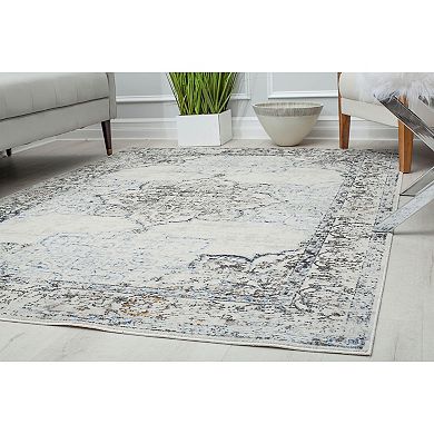 Rugs America Prescott Vintage Blossom Area Rug