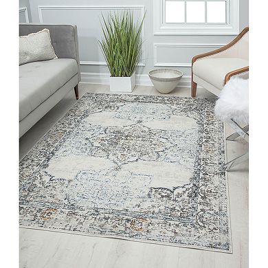 Rugs America Prescott Vintage Blossom Area Rug