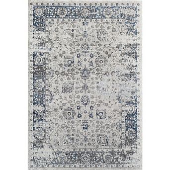 Rugs America Prescott Atlantic Faded Area Rug