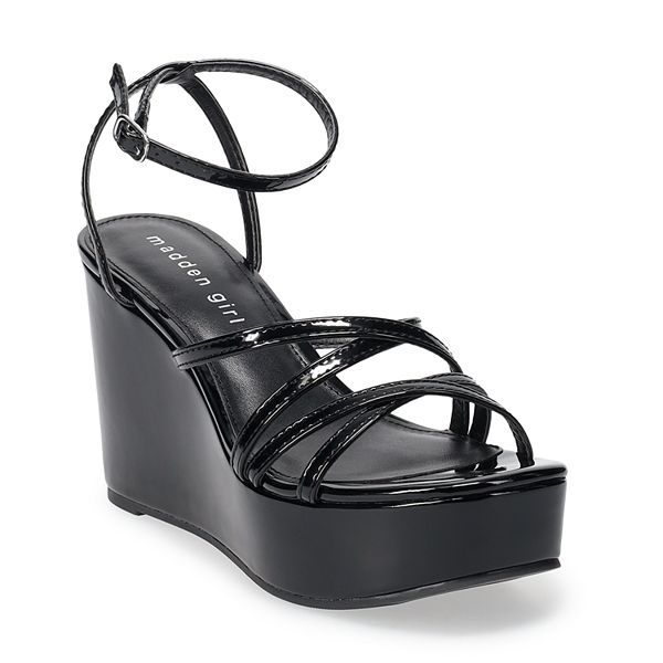 Madden girl best sale platform sandals black