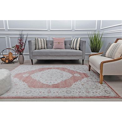 Rugs America Samina Vintage Abstract Area Rug