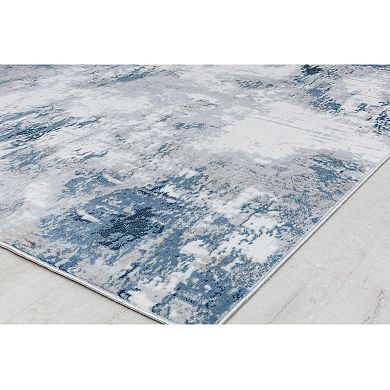 Rugs America Samina Vintage Abstract Area Rug