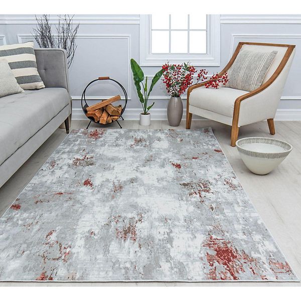 Rugs America Samina Vintage Abstract Area Rug