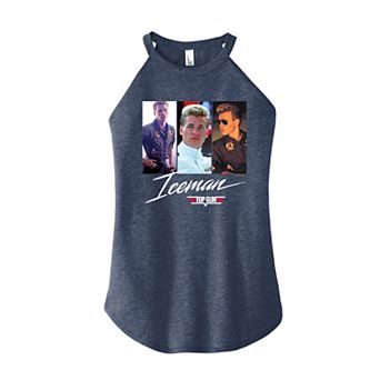 Juniors' Top Gun "Iceman" High Neck Tank Top