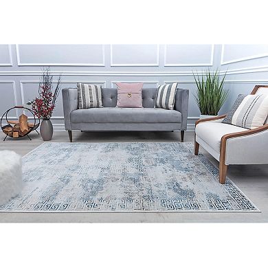 Rugs America Samina Vintage Abstract Area Rug