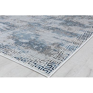Rugs America Samina Vintage Abstract Area Rug