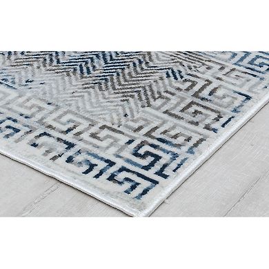 Rugs America Samina Vintage Abstract Area Rug