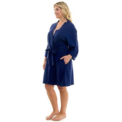 Plus Size Croft & Barrow® Kimono Robe