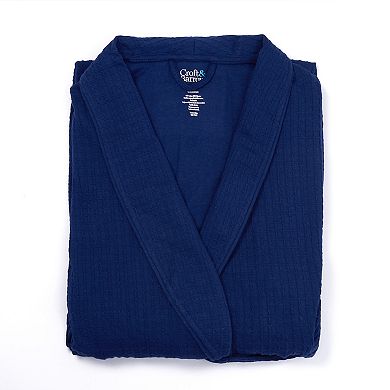 Women's Croft & Barrow® Waffle-Knit Kimono Robe