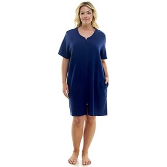 Plus Size Croft & Barrow® Zip Front Robe