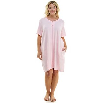 Plus Size Croft & Barrow® Zip Front Robe