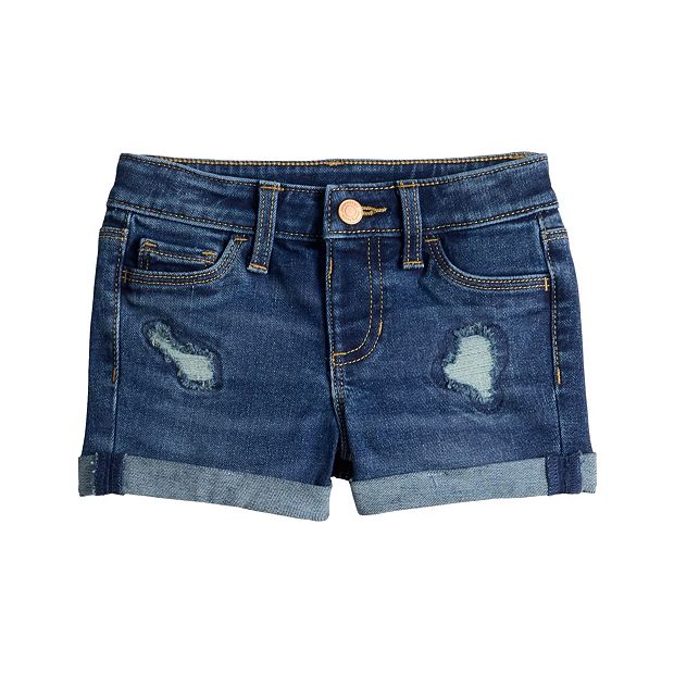 Toddler distressed denim shorts hotsell