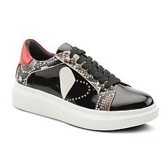 Wanyint French Bulldog Animal Print Women Sneakers, Tennis