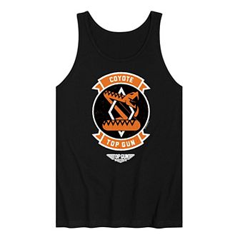 Men's Top Gun Maverick Coyote Badge Tank Top