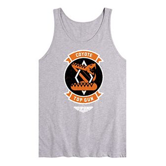 Men's Top Gun Maverick Coyote Badge Tank Top
