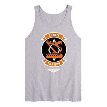 Men's Top Gun Maverick Coyote Badge Tank Top