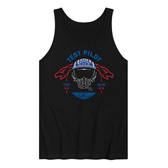 Men's Top Gun Maverick Test Pilot Tank Top
