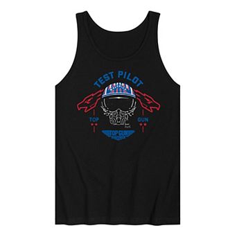 Men's Top Gun Maverick Test Pilot Tank Top