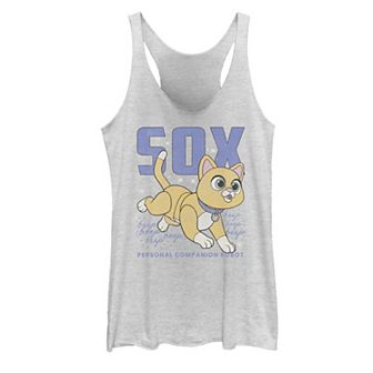 Juniors' Lightyear Personal Companion Robot Sox Sketch Racerback Tank Top