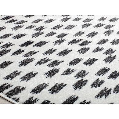 Isaac Mizrahi Callum Contemporary Geometric Seeing Spots Rug