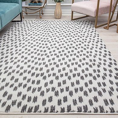 Isaac Mizrahi Callum Contemporary Geometric Seeing Spots Rug