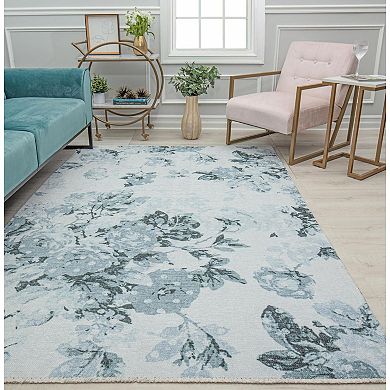 Isaac Mizrahi Eloise Contemporary Floral Botanical Rug