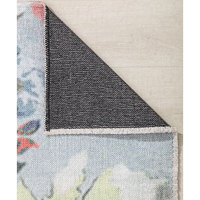 Isaac Mizrahi Eloise Contemporary Floral Blossoming Beauty Rug