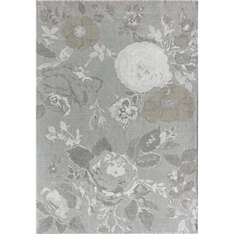 Isaac Mizrahi Eloise Contemporary Floral Blossoming Beauty Rug