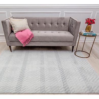 Isaac Mizrahi Eloise Contemporary Floral Cozied Up Rug