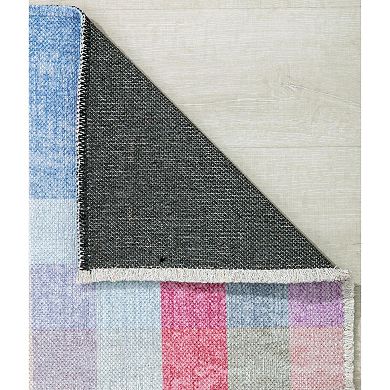 Isaac Mizrahi Eloise Contemporary Plaid Sweet Talk Rug