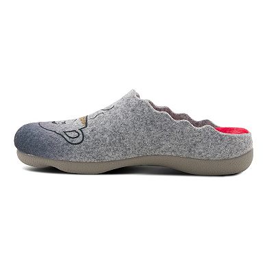 Flexus by Spring Step Coffee & Wine Slippers