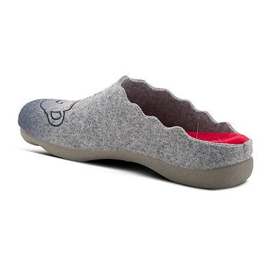 Flexus by Spring Step Coffee & Wine Slippers