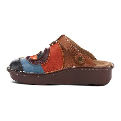 Spring Step Lollipop Women's Leather Clogs