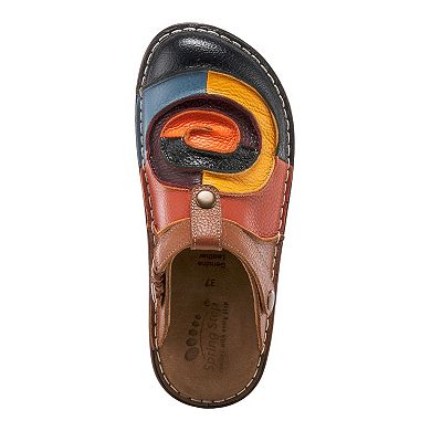 Spring Step Lollipop Women's Leather Clogs