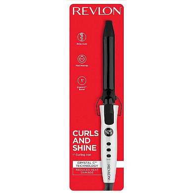 Revlon Crystal C + Ceramic 1-in. Curling Iron